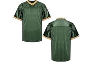 MESOSPERO Blank Football Jerseys for Men,Mesh Polyester Plain Football Shirt Pullover Sports Clothing Black White Grey Yellow