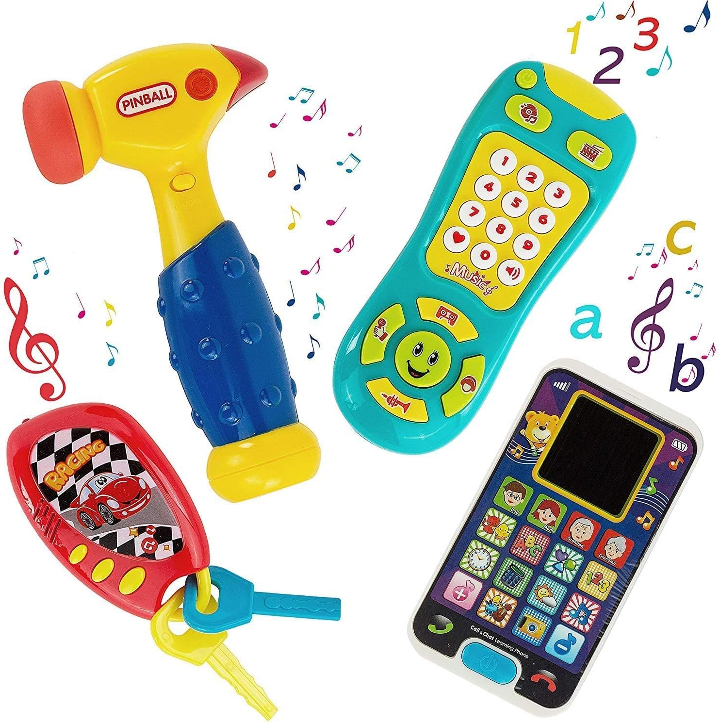 baby keys remote and phone