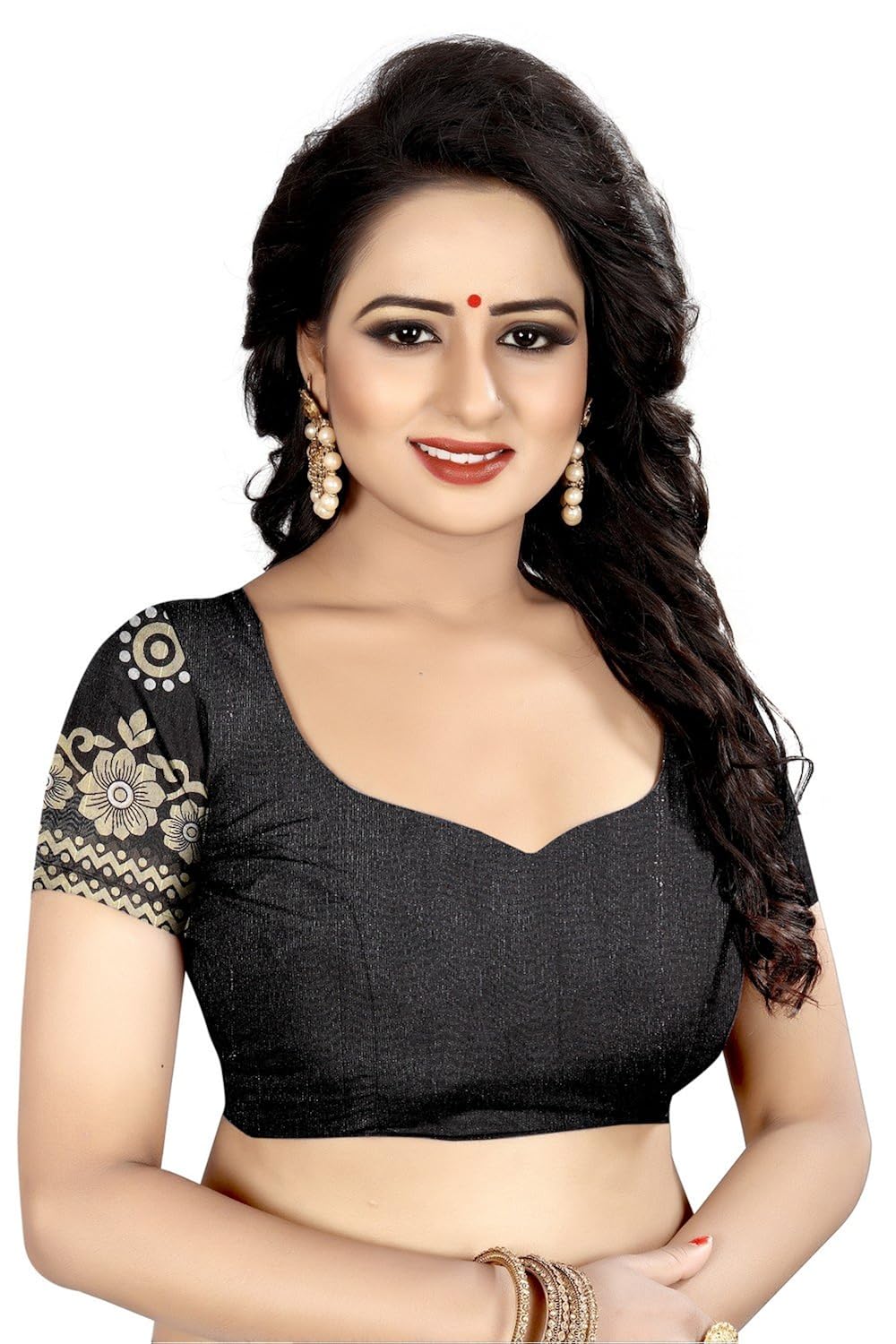 exoriya women cotton saree with blouse piece