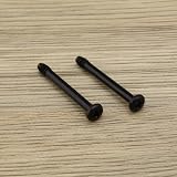YINETTECH 100Pcs Computer PC Fan Screws Radiator Mount 30x3.4mm & 10x5mm Black view 6