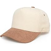 Funky Junque Corduroy Snapback Hat for Men and Women | Adjustable Baseball Cap for Casual, Travel, and Outdoor Wear