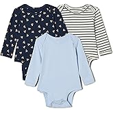 Amazon Essentials x Sofia Grainge Unisex Babies' Long Sleeve Crew Neck Bodysuit