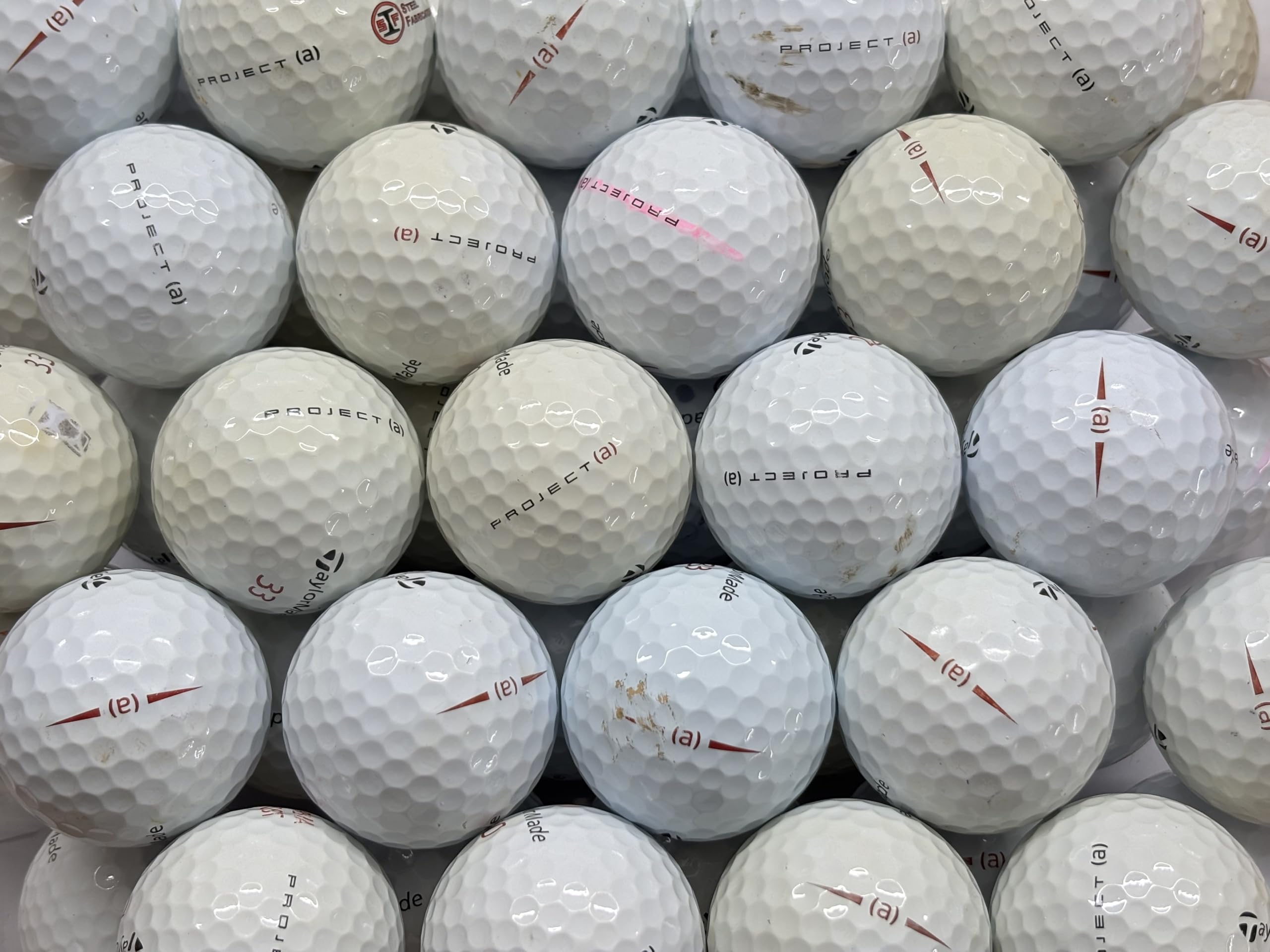 50 Project A golf balls for taylormade Grade B (used not new)