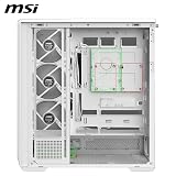 MSI MAG PANO 130R PZ WHITE Mid-Tower Gaming PC Case, ATX, USB 20Gbps view 5