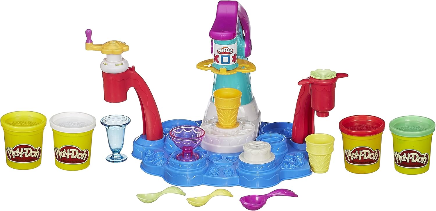 play doh magic swirl ice cream shoppe