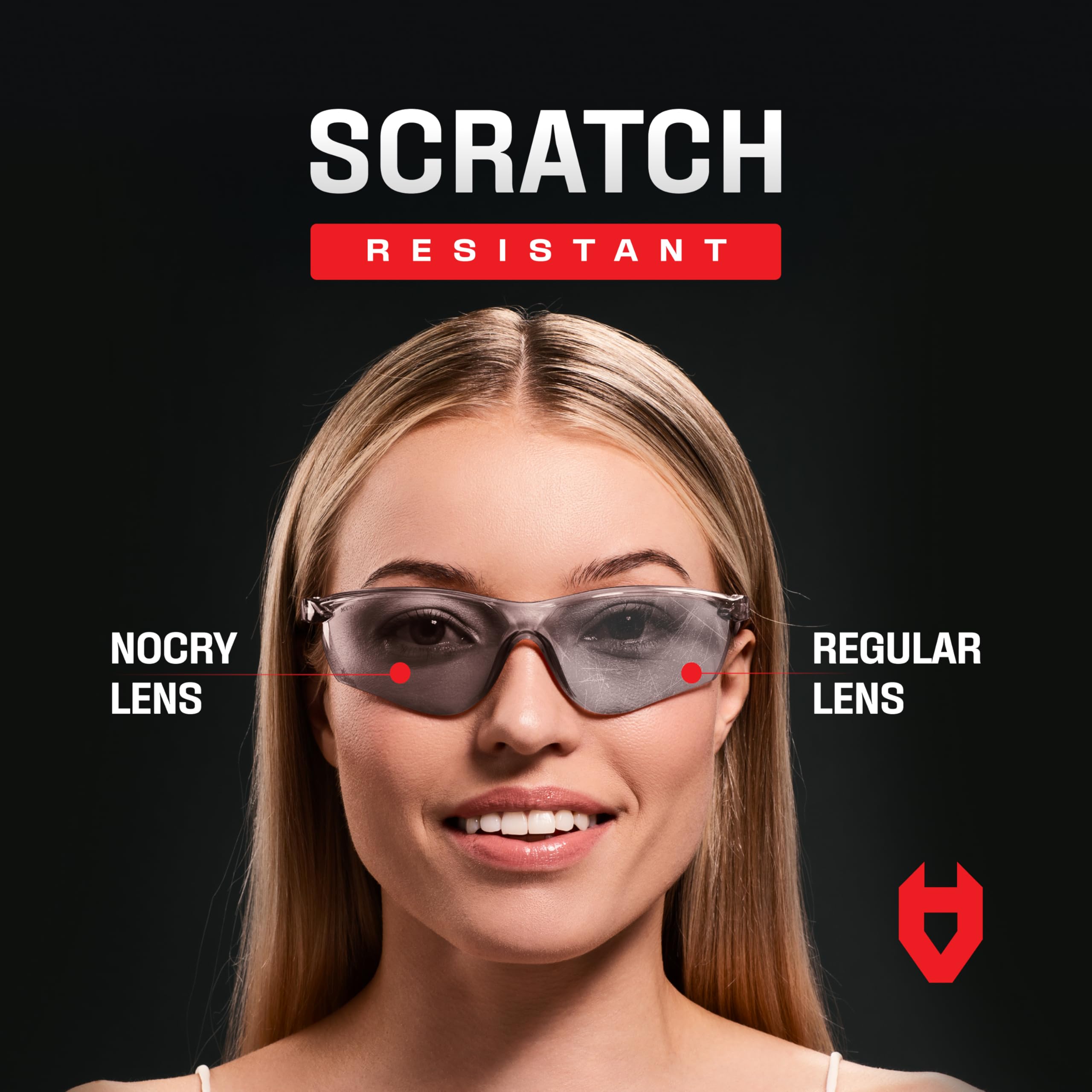 Mua NoCry Lightweight Tinted Safety Glasses with UV 400 Protection ...