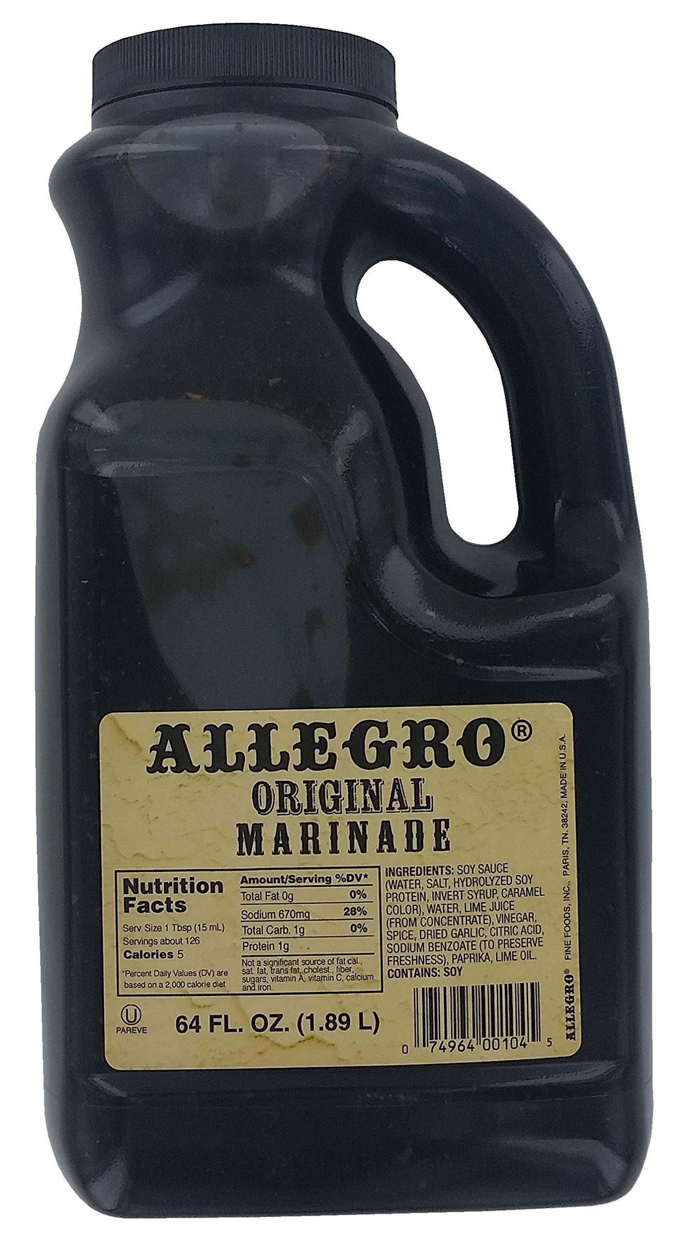 Allegro Brisket and Fajita Marinade and Sauce 64oz
