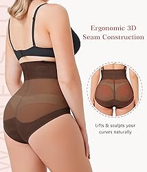 WANFISTO Tummy Control Shapewear for Women - Butt