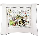 Catstudio Dish Towel, University of Colorado Boulder Hand Towel - Collegiate Kitchen Towels for Colorado Fans - Perfect Graduation Gift, Gift for Students, Parents and Alums
