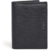 Tumi Mens L-Fold Black Embossed One Size