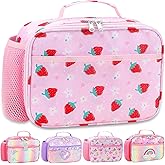 RHCPFOVR Kids Lunch Box for Girls Teens Insulated Lunch Bag Reusable Lunch Tote Kit for School Travel