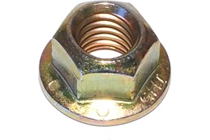 AIVOXE Hard-to-Find Fastener 014973271848 Grade 8 Hex Flange Lock Nuts, 1/2-13, Piece-50