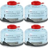 Hotdevil Isobutane Fuel Canister 100 Gram Camping Stove Fuel Butane Propane Blend Camping Fuel Gas Canister Backpacking Fuel Light-weight Compact Camping Fuel Mini Propane Tanks Camp Stove Fuel 3.53oz