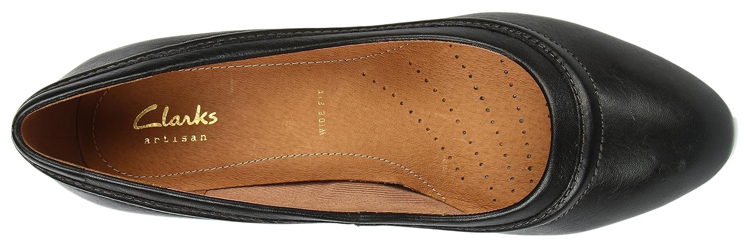 clarks women's colette dawn leather pumps