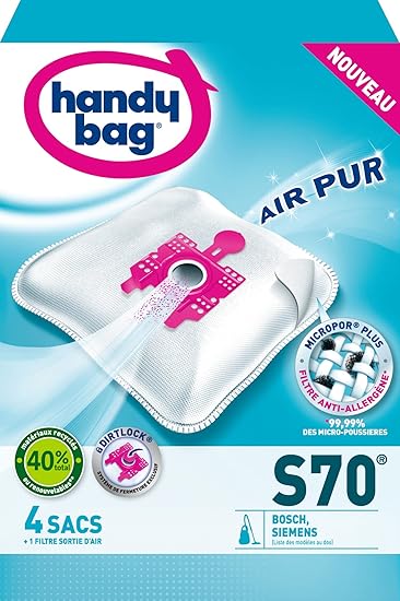 Amazon Com Handy Bag S70 Smily Super Sx Vacuum Cleaner Bags For