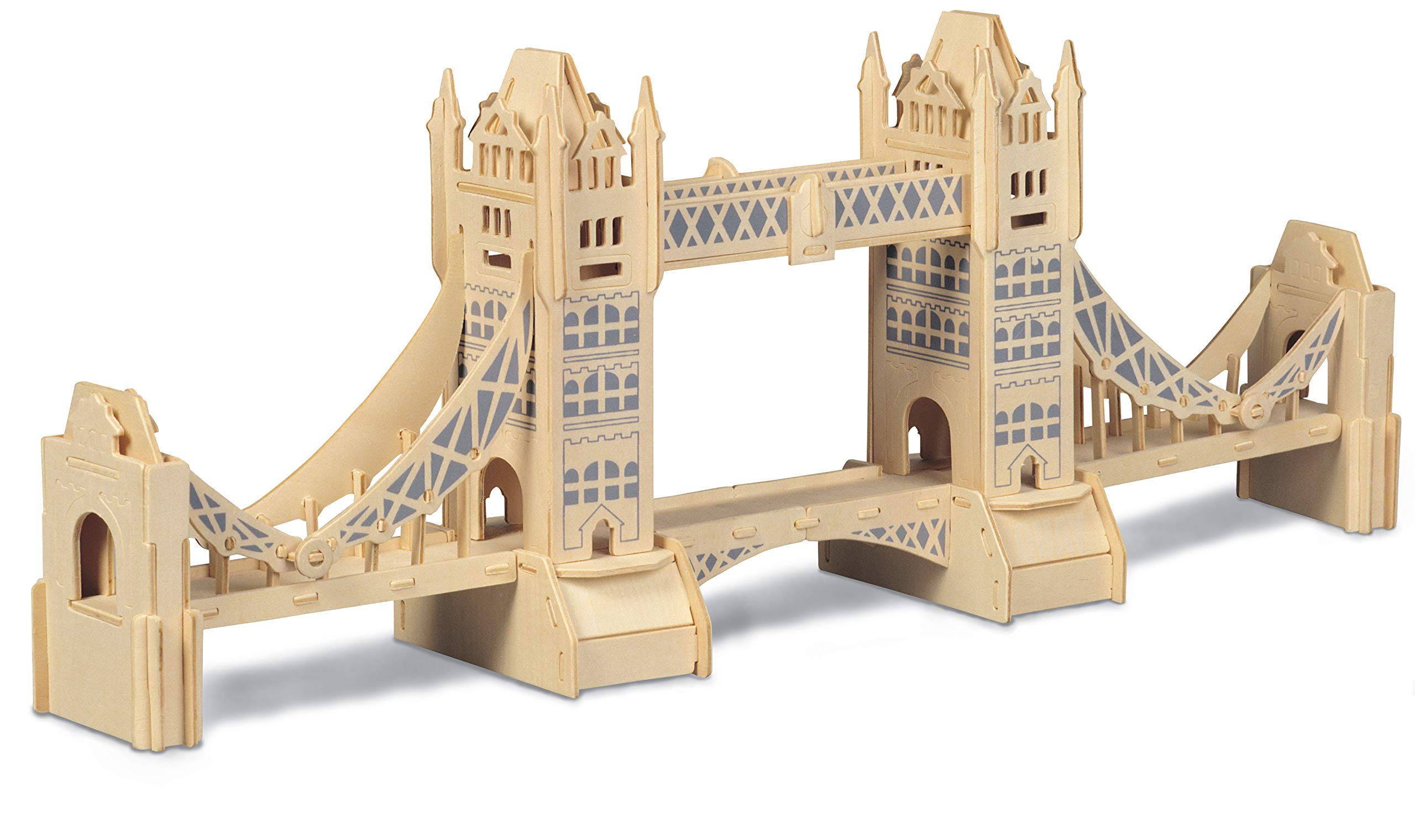 Quay Tower Bridge Woodcraft Construction Kit FSC
