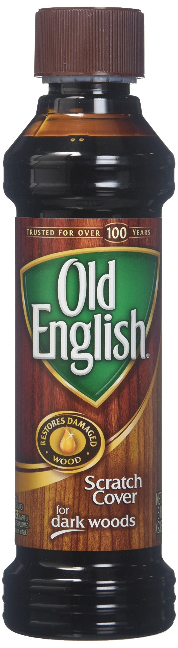Old English Scratch Cover For Light Woods, 8 fl oz Bottle