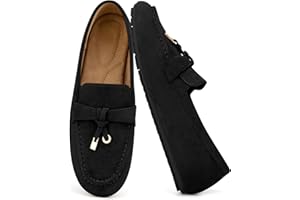 Viraduckt Womens Loafers Casual Walking Flats Slip On Women's Dress Shoes Round Toe Office Moccasins for Woman