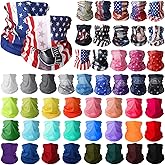 JaGely Summer Neck Gaiters for Men Multi Cooling UV Protection Neck Gaiter for Sun Protection Face Mask Balaclava Motorcycle