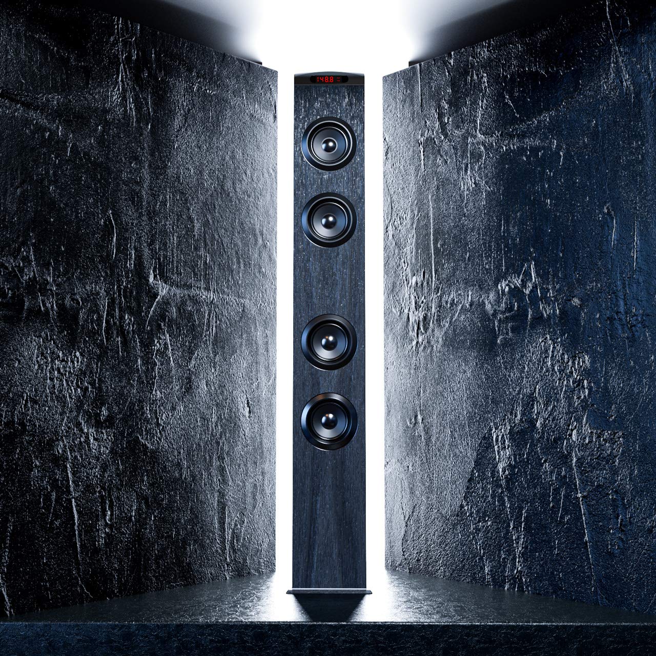 VENLOIC Floor Standing Bluetooth Tower Speaker, Floor Speakers For Home