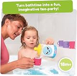 Toomies Bubble & Brew Bath Set Foaming Teapot Pretend Tea Party Toy Toddlers 18 view 3