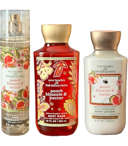 Amazon.com : Bath & Body Works - Pretty as a Peach - 2 pc Bundle