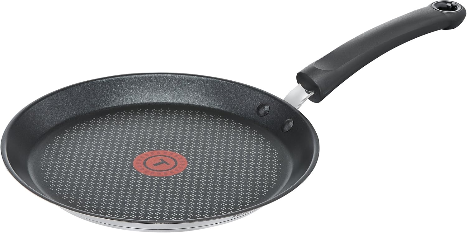 Tefal H8643814 Crepe Pan Stainless Steel Amazon.co.uk Kitchen & Home