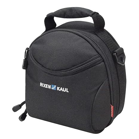 KLICKfix Unisex-Erwachsene Farradtasche Smile Schwarz