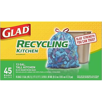 glad recycling bags