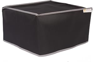 Perfect Dust Cover, Black Nylon Cover Compatible with Brother HL-L2405W Black and White Laser Printer, Anti Static, Double St