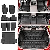 powoq Floor Mat Compatible with 2023-2026 Lexus RX350 RX350H RX500H Cargo Mat TPE Floor Liner Cargo Liner Trunk Replacement for 2023 2024 2025 2026 Lexus Accessories