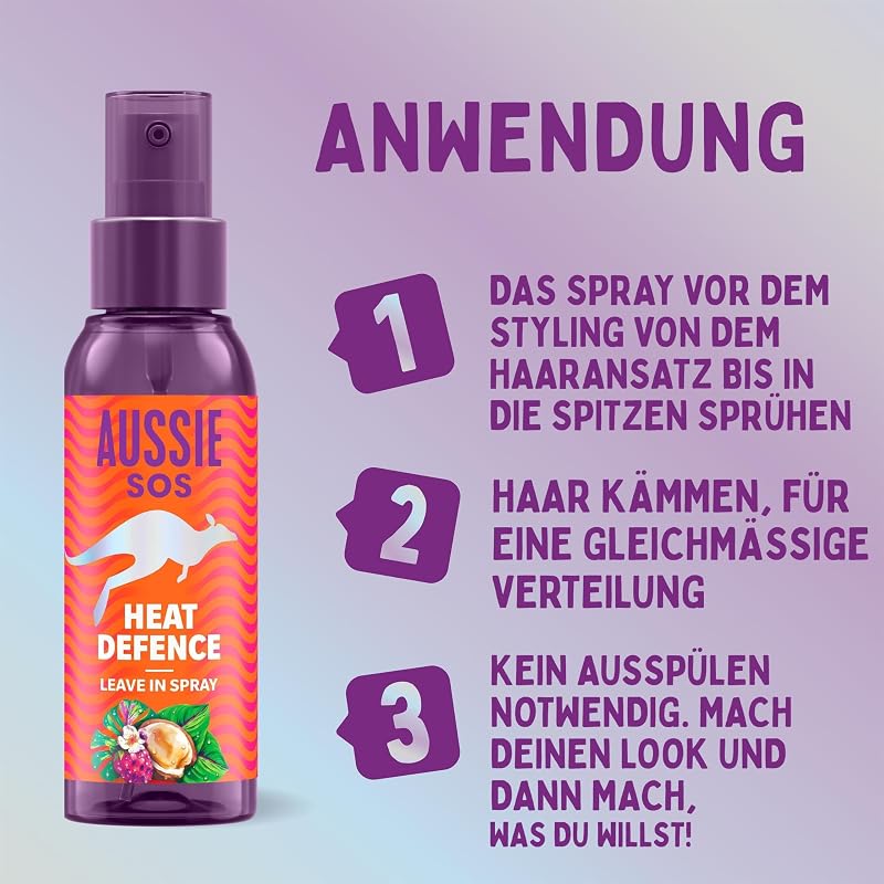 SOS Heat Defence Leave In Spray 100ml