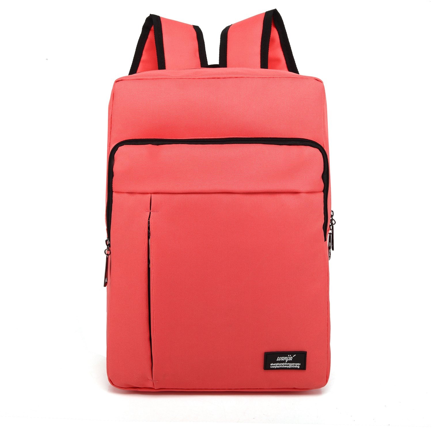 Mn&Sue Classic Unisex Canvas Laptop Backpack School Bag Daypack Durable Rucksack