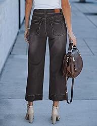 luvamia Wide Leg Jeans for Women Trendy High