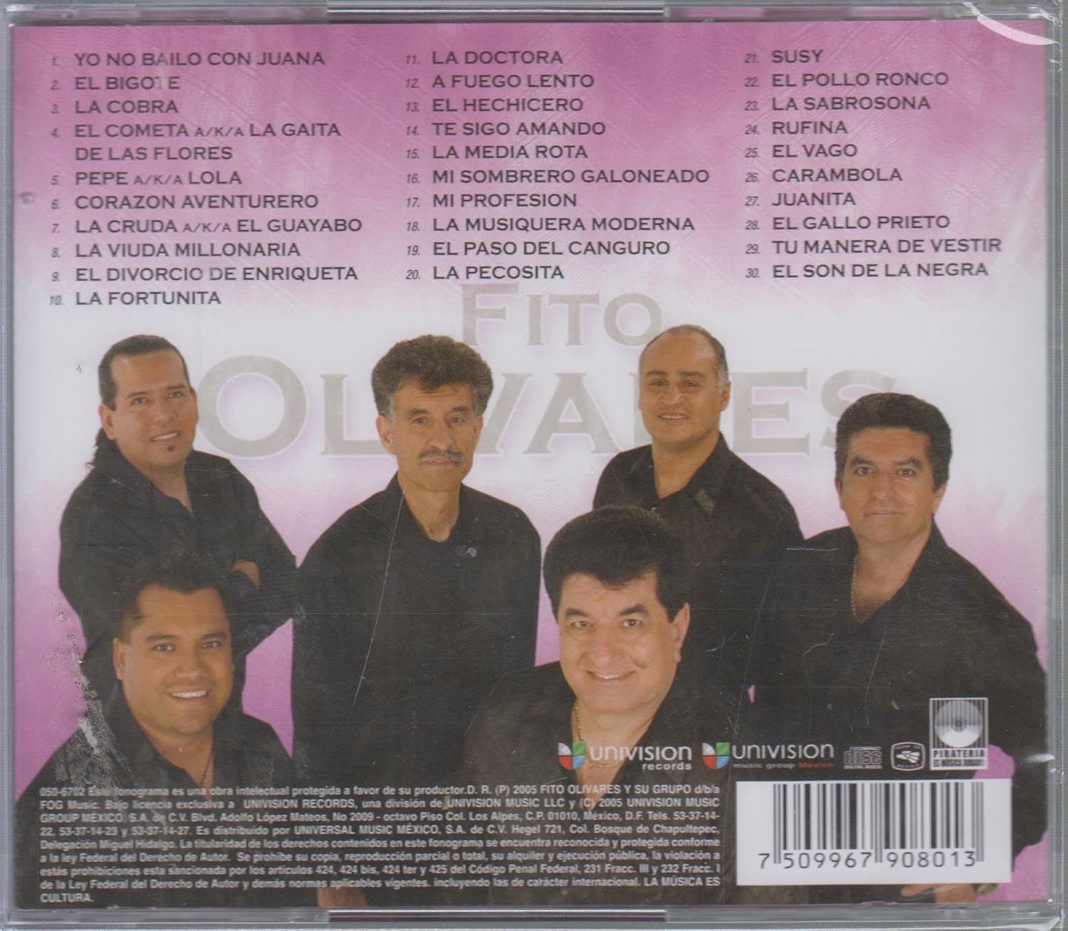 Fito Olivares Y Su Grupo 30 Exitos Inolvidables Vol 2 Amazon Com Music fito olivares y su grupo 30 exitos