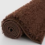 THE RUGS Living Room Shaggy Rug Brown 200x290 cm 30 mm Thick view 4