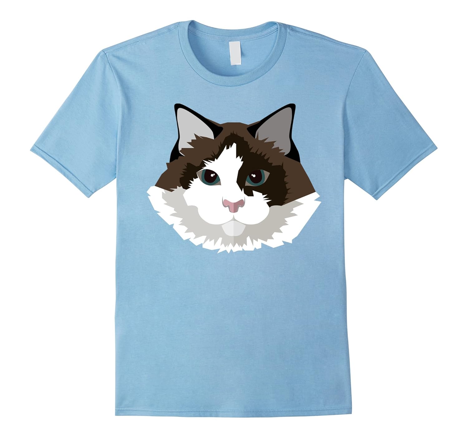 Cute Face Ragdoll Cat T Shirt Perfect Gifts Cat Lovers Tee Awarplus