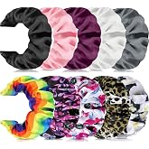 ShuYo 20mm 10Pack Scrunchies Elastic Replacement Band, Compatible with Samsung Galaxy Watch Models (4 Classic 42mm/46mm, 3 41mm, 42mm, 5 Pro 45mm, 5)