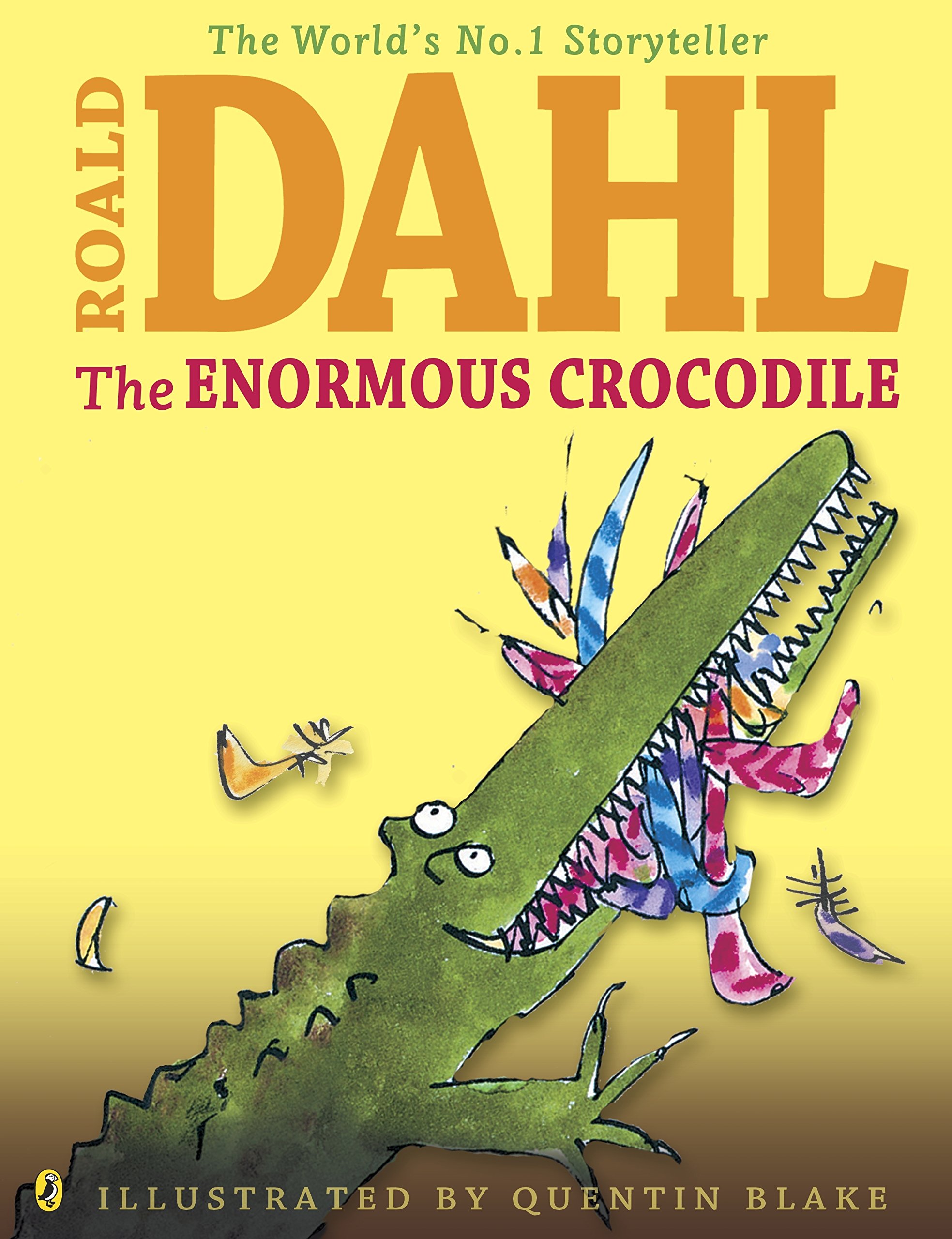 Amazon The Enormous Crocodile Colour Edn Dahl Colour Illustrated Dahl Roald Blake Quentin Classics