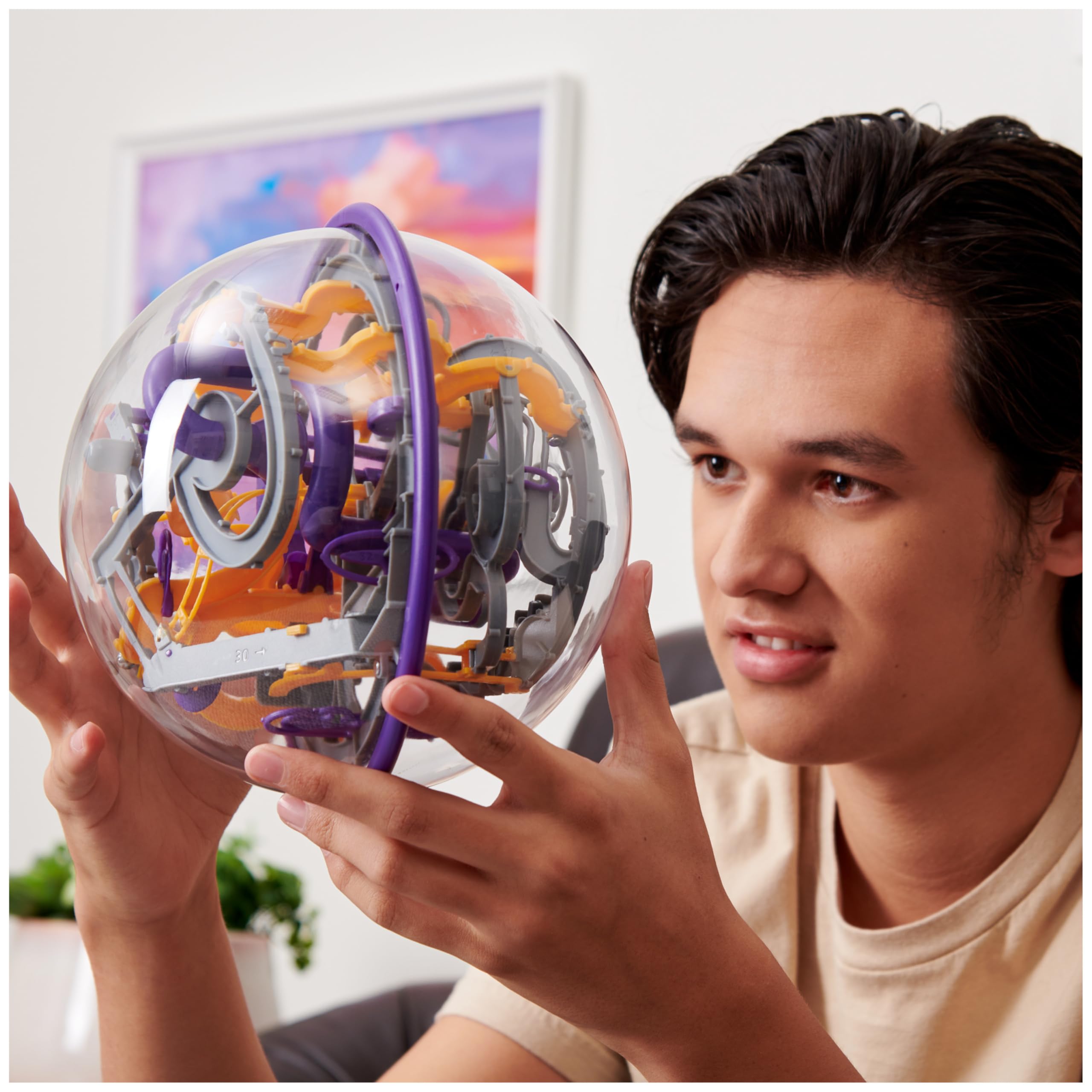 Perplexus, Epic 3D Gravity Maze Game Brain Teaser Fidget Toy Puzzle Ball, for Kids & Adults Ages 10 and up