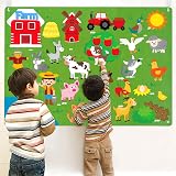 WATINC Solar System Felt Story Board Educational Toy Montessori Preschool Kit view 6