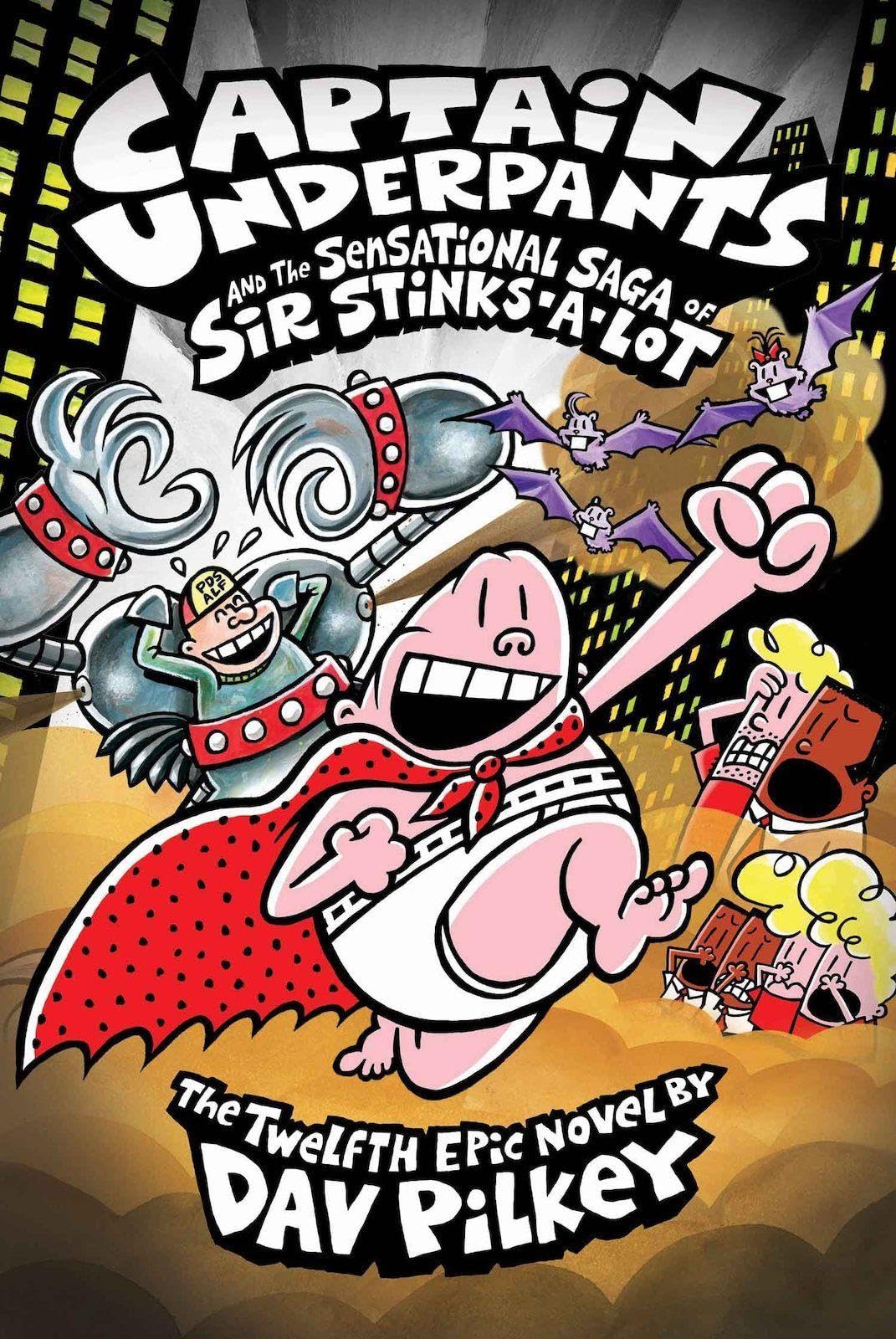 Portada de Captain Underpants And The Sensational Saga Of Sir: 12