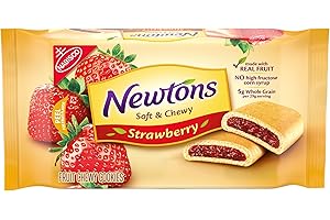 FIG NEWTONS Newtons Soft & Fruit Chewy Strawberry Cookies, (Strawberry Bars), 10 oz Pack