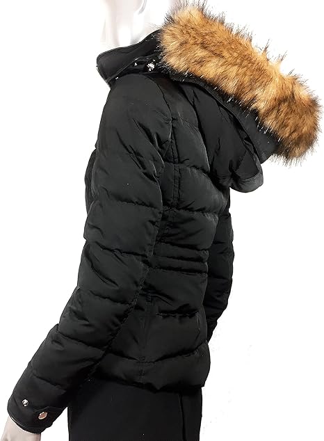 hooded down puffer jacket zara