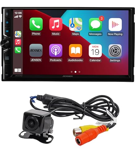 Amazon.com: Jensen CAR723W 7-inch Certified Apple CarPlay Android