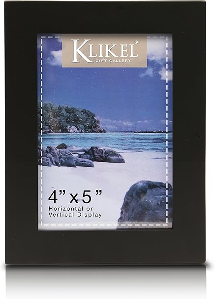 Klikel 4x5 Picture Frame Black 