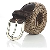 Gelante® Children's Canvas Elastic Fabric Woven Stretch Braided Belts