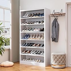 OSEILLC 7-Tier Heavy Duty Steel Storage Rack