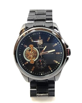 Tag Heuer Carrera Black Wrist Watch for Men