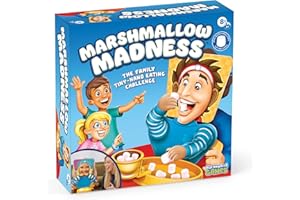 PlayMonster Marshmallow Madness Board Game – Hilarious Family Board Games for Kids & Adults, Fun Fast-Paced Party Game for Family Night, Interactive Kids Board Games, Ages 8+